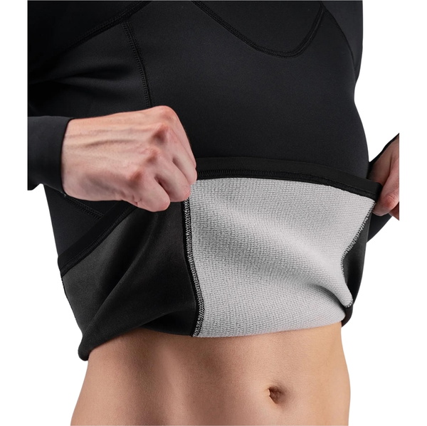 2026 Zhik Womens Microfleece Neoprene Wetsuit Top DTP-0530-BLK - Black